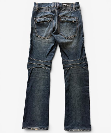A/W 2010 BALMAIN HOMME BY CHRISTOPHE DECARNIN CLIP ZIP BOOTCUT［29］