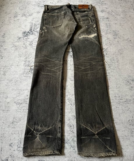 S/S 2004 Hysteric Glamour “Scab“ Studs Denim Pants
