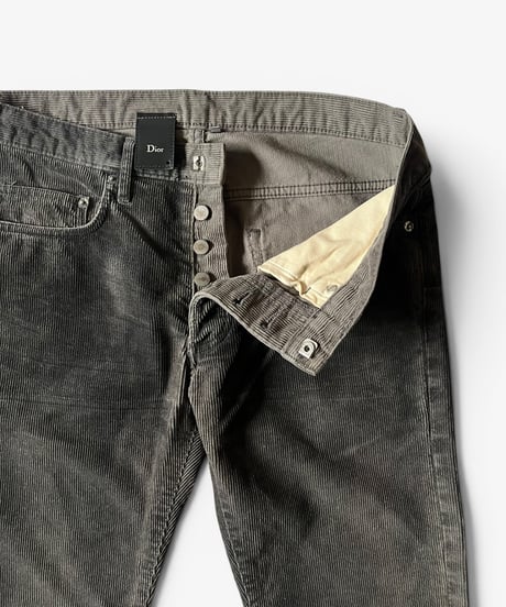 A/W 2004 DIOR HOMME “VOTC” MUD WAX CORDUROY