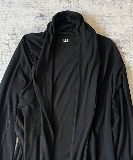 Early 2000s L.G.B. Asymmetrical Long Cardigan