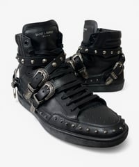 2014 SAINT LAURENT PARIS WESTERN HI-TOP