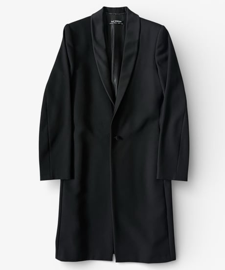 A/W 1998 RAF SIMONS “RADIOACTIVITY” SHAWL COLLAR TUXEDO COAT