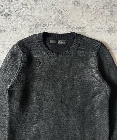 Roen coating damage knit
