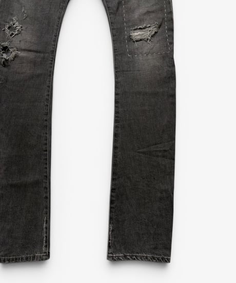 A/W 2013 BALMAIN HOMME DISTRESSED REPAIR DENIM［30］