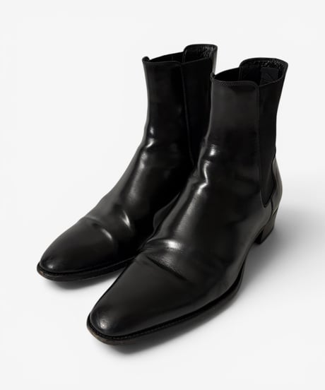 A/W 2016 SAINT LAURENT PARIS CHELSEA HEEL BOOTS［41］