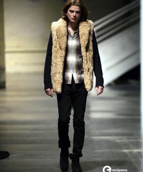 A/W 2005 NUMBER (N)INE “THS” CRYING HEART CORDUROY PANTS［2］