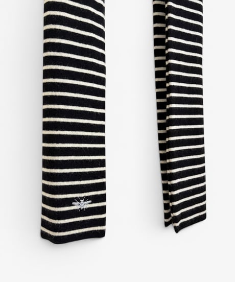 A/W 2006 DIOR HOMME “THESE GREY DAYS” BEE BORDER SCARF