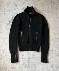 A/W 2004 Dior HOMME “Victim” drivers knit jacket