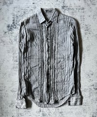 S/S 2005 Dior HOMME “BECK” Sheer Stripe Dress Shirt