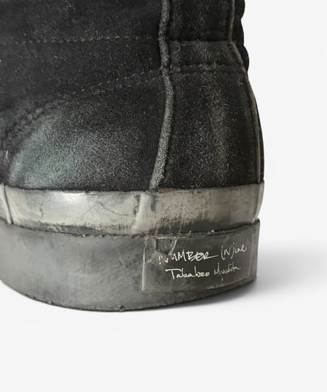A/W 2006 NUMBER (N)INE “NOIR” RUNWAY HI-TOP SNEAKER［9］
