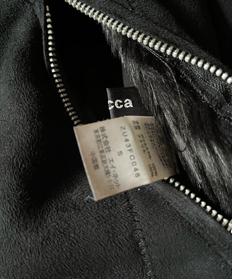 A/W 2014 ZUCCa Reversible fur jacket