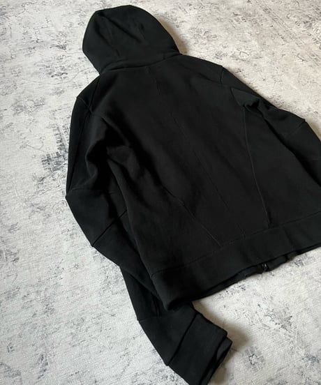 Early 2000s Civirized Gasmask Zip Hoodie