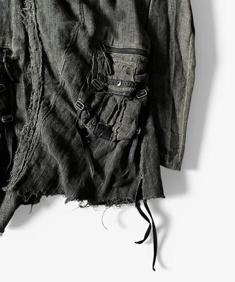 KMRII SKALL CHARM HEMP MODS COAT