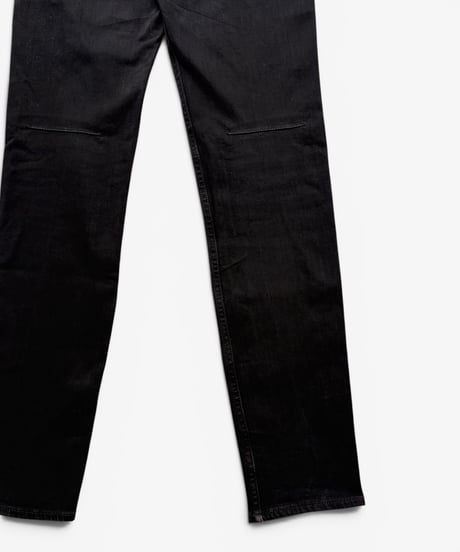 S/S 2008 NUMBER (N)INE “BIRDS” CRYING HEART BRACK STRETCH DENIM［3］