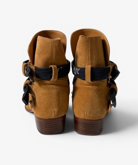 AMIRI BANDANA CHAIN JODHPUR BOOTS［43］