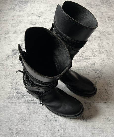 5351 Pour Les Hommes Cowhide Long Boots