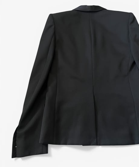 S/S 2014 BALMAIN HOMME SATIN SHAWL DB BLAZER
