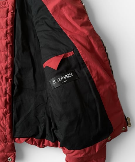 A/W 2015 BALMAIN HOMME BIKER DOWN JACKET