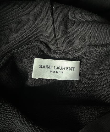 2013 Saint Laurent Paris Destroy Chain Hoodie