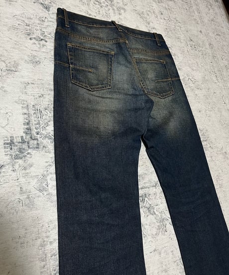 A/W 2005 Dior HOMME “GRAM ROCK” Red-Rust Denim