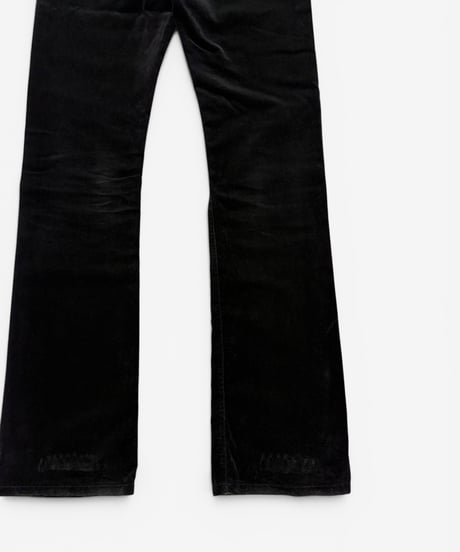 A/W 2005 DIOR HOMME “GLAM ROCK” BLACK VELVET BOOTCUT［29］