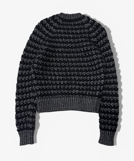 A/W 2018 SLP GLITTER GEOMETRIC KNIT XS