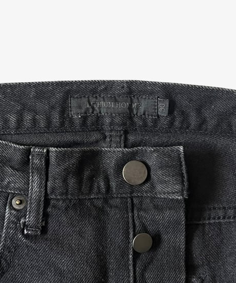 S/S 2009 LITHIUM HOMME WASHED BLACK DENIM