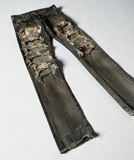 HYSTERIC GRAMMAR DETROIT 68 SCAB DENIM