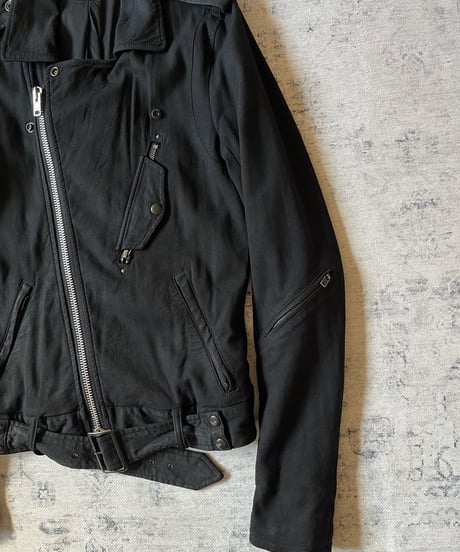 Early 2000s L.G.B. Coated Rider Jacket