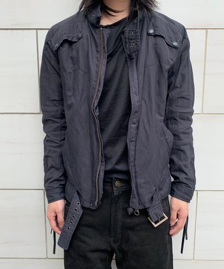 A/W 2002 Marithé + François Girbaud lace-up jacket