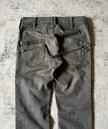 2000s Marithé + François Girbaud strap denim