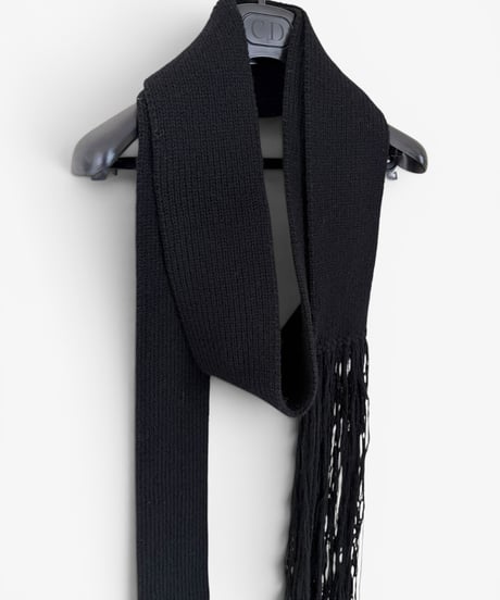 A/W 2004 DIOR HOMME “VOTC” TASSEL LONG SCARF