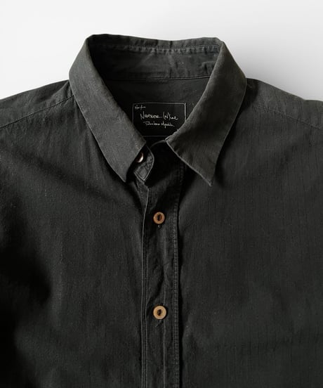S/S 2005 NUMBER (N)INE “NIGHT CRAWLER” GLITTER STRIPE SHIRT［2］