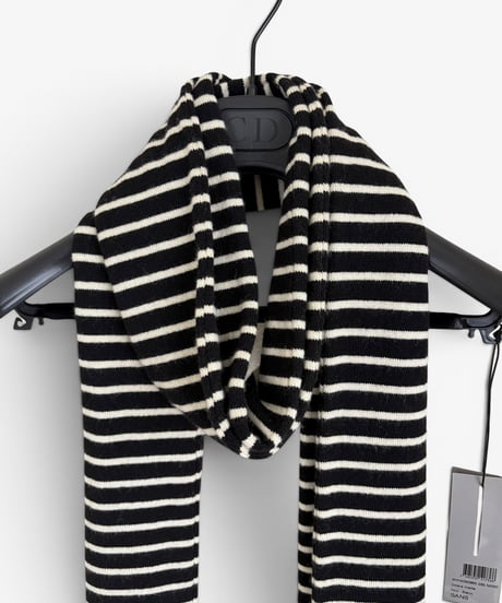 A/W 2006 DIOR HOMME “THESE GREY DAYS” BEE BORDER SCARF