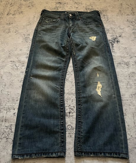 S/S 2002年製 EMPORIO ARMANI damaged denim