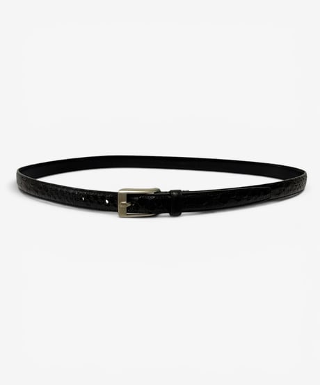 A/W 2015 SAINT LAURENT PARIS PYTHON SKIN HOOK BELT［90］