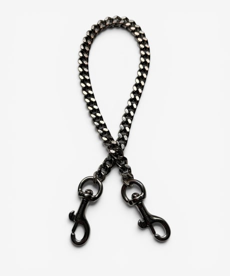 S/S 2019 SAINT LAURENT PARIS GRAIN LEATHER CHAIN WALLET
