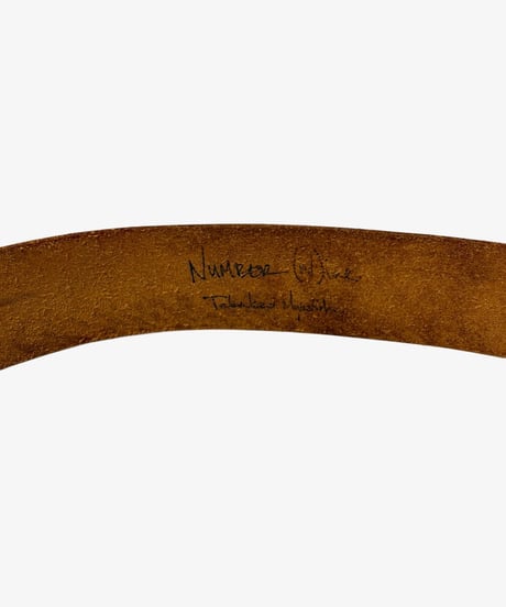 S/S 2003 NUMBER (N)INE “TOUCH ME IM SICK” CRYING HEART BELT［32］