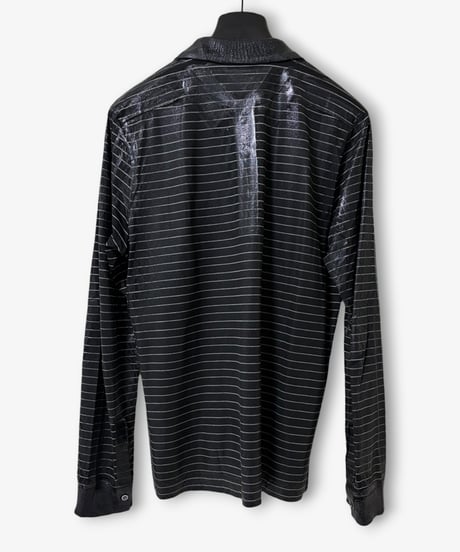 A/W 2003 DIOR HOMME “LUSTER” WAXED BORDER POLO［S］