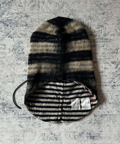 Roen layered Swarovski knit cap