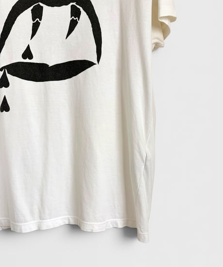 2015 SAINT LAURENT PARIS BLOOD LUSTER T-SHIRT［S］