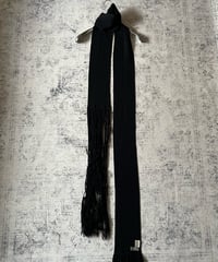 A/W 2004 Dior HOMME “VOTC” Fringe Long Scarf