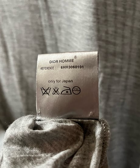 A/W 2006 DIOR HOMME “THESE GRAY DAYS” DOCKING SHIRT