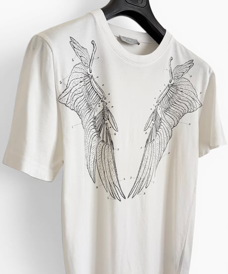 A/W 2007 DIOR HOMME “NAVIGATE” ANGLE WING T-SHIRT［S］