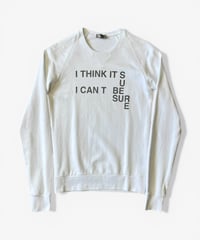 S/S 2006 DIOR HOMME “MODS/SKA” I THINK IT’S U SWEATSHIRT