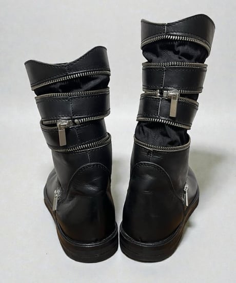 A/W 2006 RAF SIMONS Spiral Zip Boots