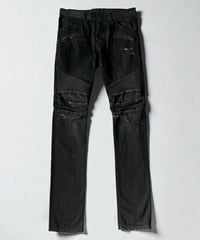 A/W 2010 BALMAIN BY CHRISTOPHE DECARNIN DAMAGE BIKER DENIM