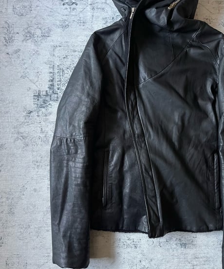 Bajra Goatskin Leather Parka