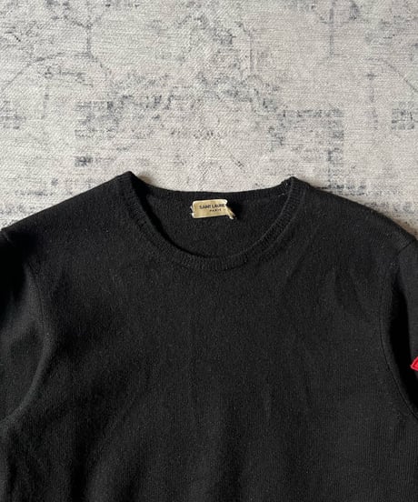 2017 Saint Laurent Paris “LOVE SL” Wappen Knit