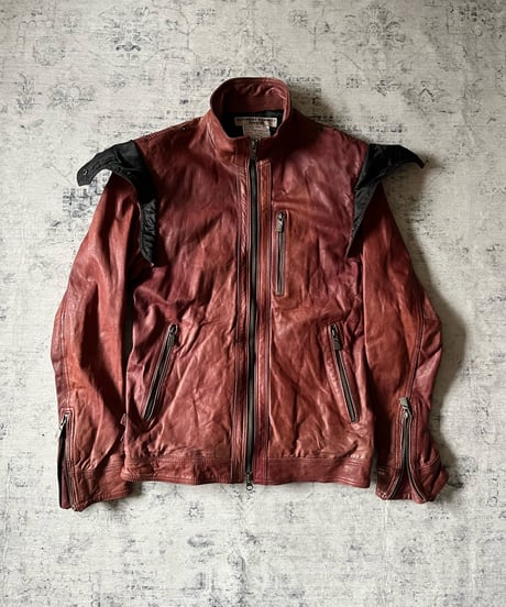 Early2000s KATHARINE HAMNETT LONDON leather jacket